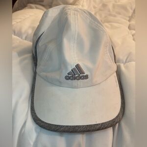 Adidas Climalite Hat White Lightweight w/ Adjustable Fit Strap